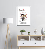 Load image into Gallery viewer, LOVE IS... TO CHERISH FROM THIS DAY FORWARD WEDDING ART PRINT
